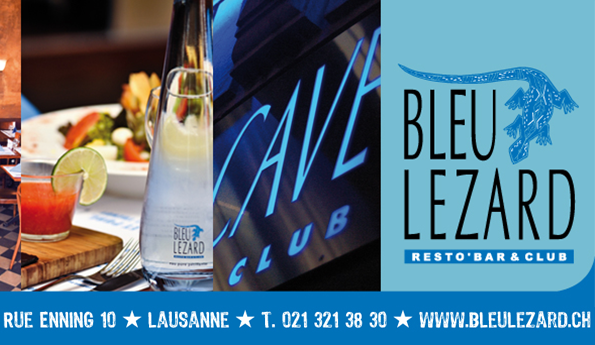 Bleu Lézard | CHF 20.- offerts sur toute la carte au Bleu Lézard Lausanne