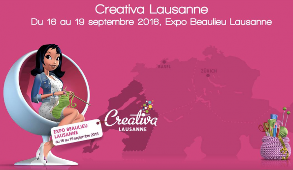 Expo Beaulieu Lausanne | Invitation pour le salon Creativa à l'Expo Beaulieu Lausanne