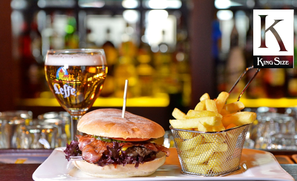 KING SIZE PUB | Un burger OFFERT au King Size (Lausanne)