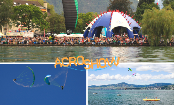 Acro Show | Glace ou fruit Caline® offert à l'ACRO SHOW (Villeneuve)