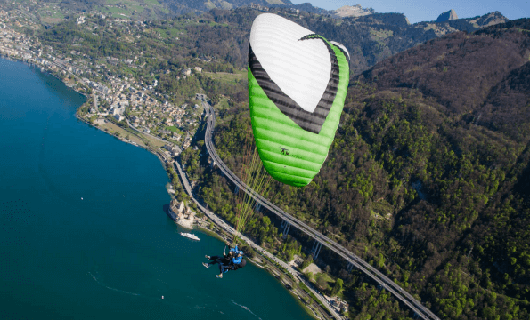 Les Ailes du Léman | VOL EN PARAPENTE | CHF 40.- offerts 