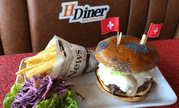 HDINER AMERICAN FOOD MORGES | CHF 20.- offerts