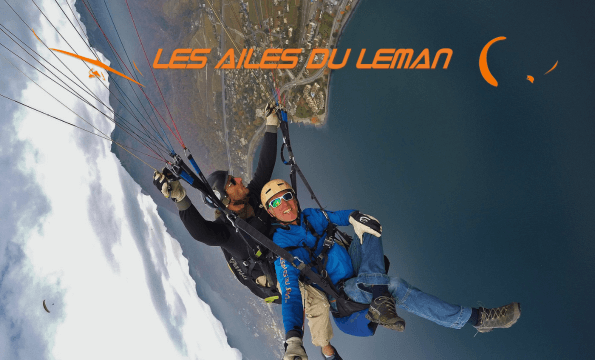 Les Ailes du Léman | VOL EN PARAPENTE ET DELTA | CHF 50.- offerts 