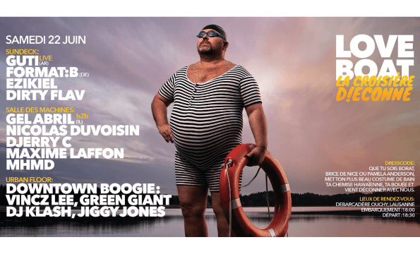 LOVE BOAT | Summer Boat Party Lausanne | CHF 5.- offerts