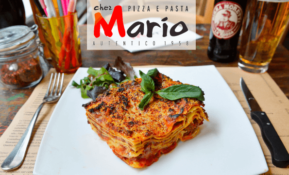 Chez Mario Pizzeria Lausanne | Offre anniversaire - 1 pizza offerte