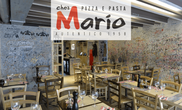 Chez Mario Pizzeria Lausanne | Offre anniversaire - 1 pizza offerte
