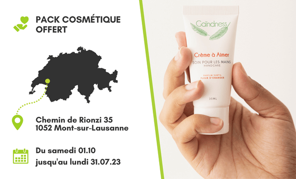 STUDIO BEAUTÉ BIEN-ÊTRE | Baume à lèvres + crème mains (valeur CHF 30.-) offerts