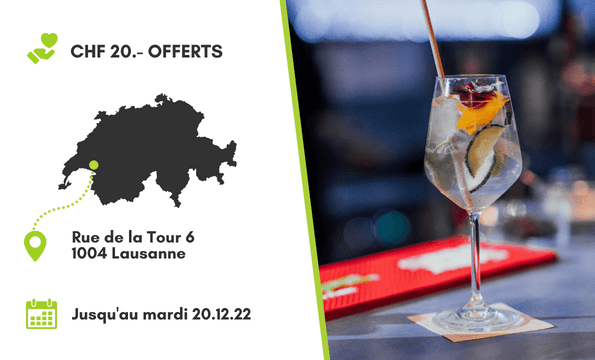 BAR ET SPECIALITES CREOLES RIPONNE | CHF 20.- offerts