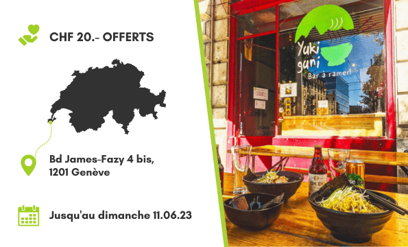 BAR À RAMEN | CHF 20.- offerts