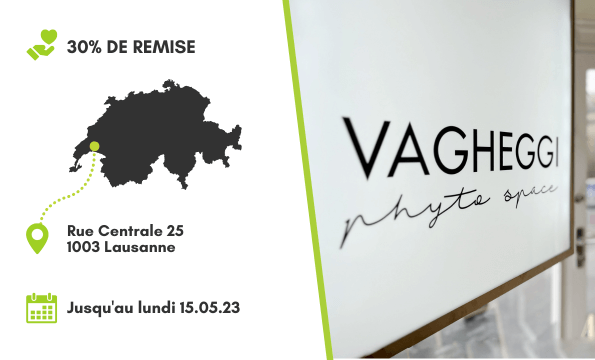 CENTRE DE SOINS ET DE BIEN ÊTRE | 30% de remise à l'occasion du lancement