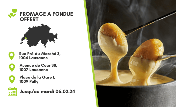 FROMAGERIE TRADITIONNELLE | Fromage à Fondue offert