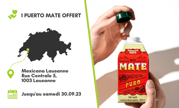 MATE D'AMÉRIQUE DU SUD | Puerto Mate offert 