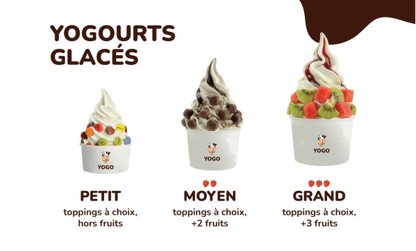 YOGO | 1 Yogourt Glacé Offert