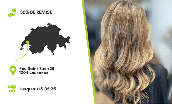 COIFFURE LAUSANNE | 30% de remise