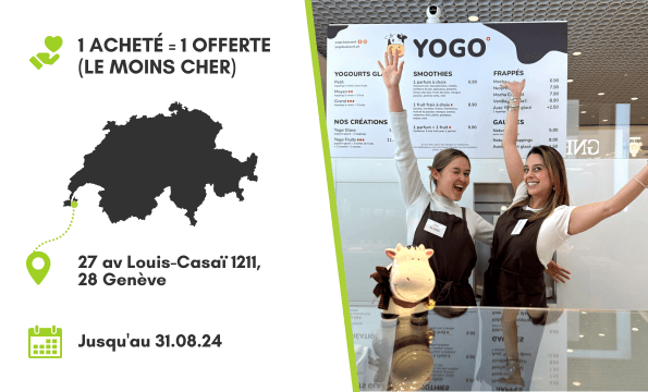 YOGO BALEXERT | 1 acheté = 1 offerte