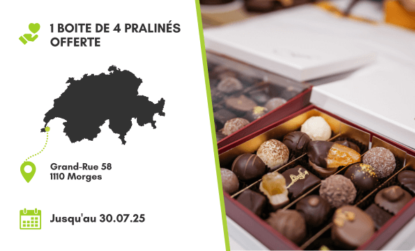 CONFISERIE FORNEROD MORGES | 1 boite offerte