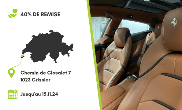 NETTOYAGE VOITURE CRISSIER | 40% de remise