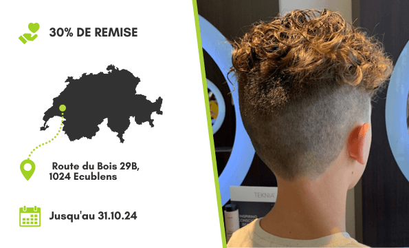 COIFFURE ECUBLENS | 30% de remise