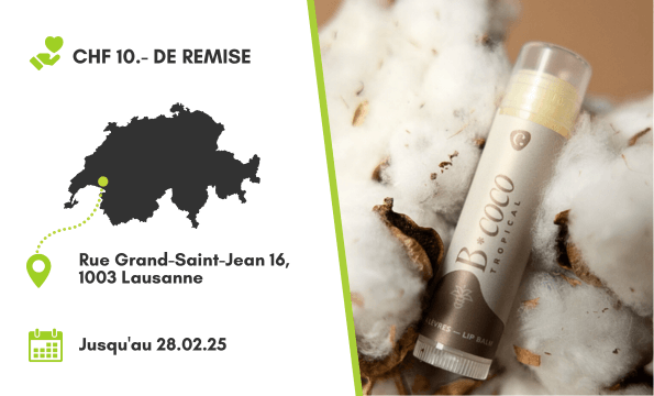 PRODUITS NATURELS | CHF 10.- de remise