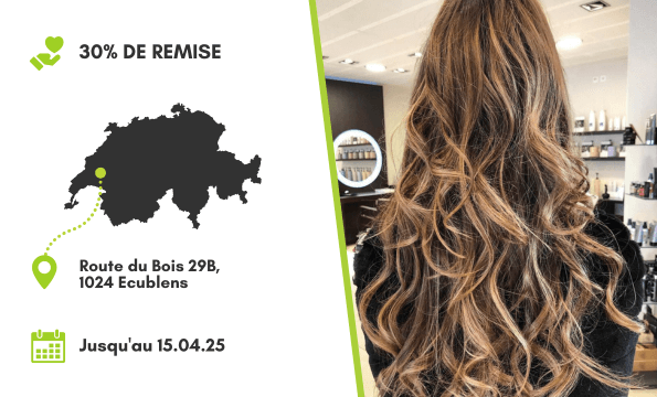 SALON DE COIFFURE | 30% de remise