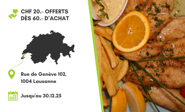 L'ÉTOILE RESTAURANT | CHF 20.- offerts