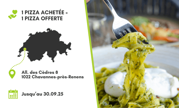 RESTAURANT ITALIEN | 1 pizza achetée = 1 offerte