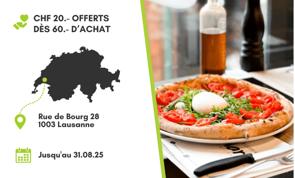 RESTAURANT ITALIEN | CHF 20.- offerts