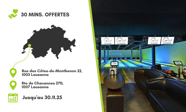 BOWLING VIDY ET FLON | 30 minutes offertes